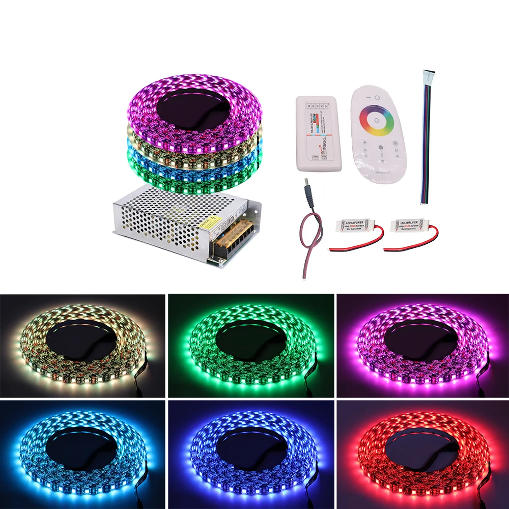 LED Strips Lighting 12V RGB 5050 SMD Flexible Ribbon Waterproof RGB LED Lights 5M 10M 15M 20M 2.4G Controller Power Supply
LED Strips Lighting 12V RGB 5050 SMD Flexible Ribbon Waterproof RGB LED Lights 5M 10M 15M 20M 2.4G Controller Power Supply
