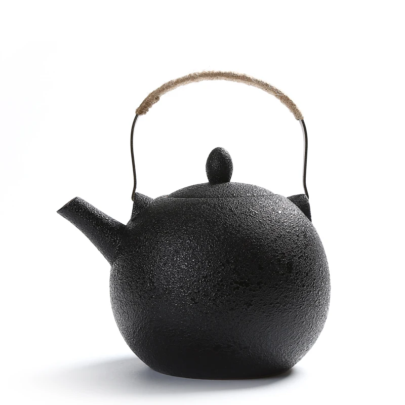2000ml Big Capacity Black Crockery Ceramic Teapot with Stainless Steel Filters Coffee Tea Sets Porcelain Tea Pot
2000ml Big Capacity Black Crockery Ceramic Teapot with Stainless Steel Filters Coffee Tea Sets Porcelain Tea Pot