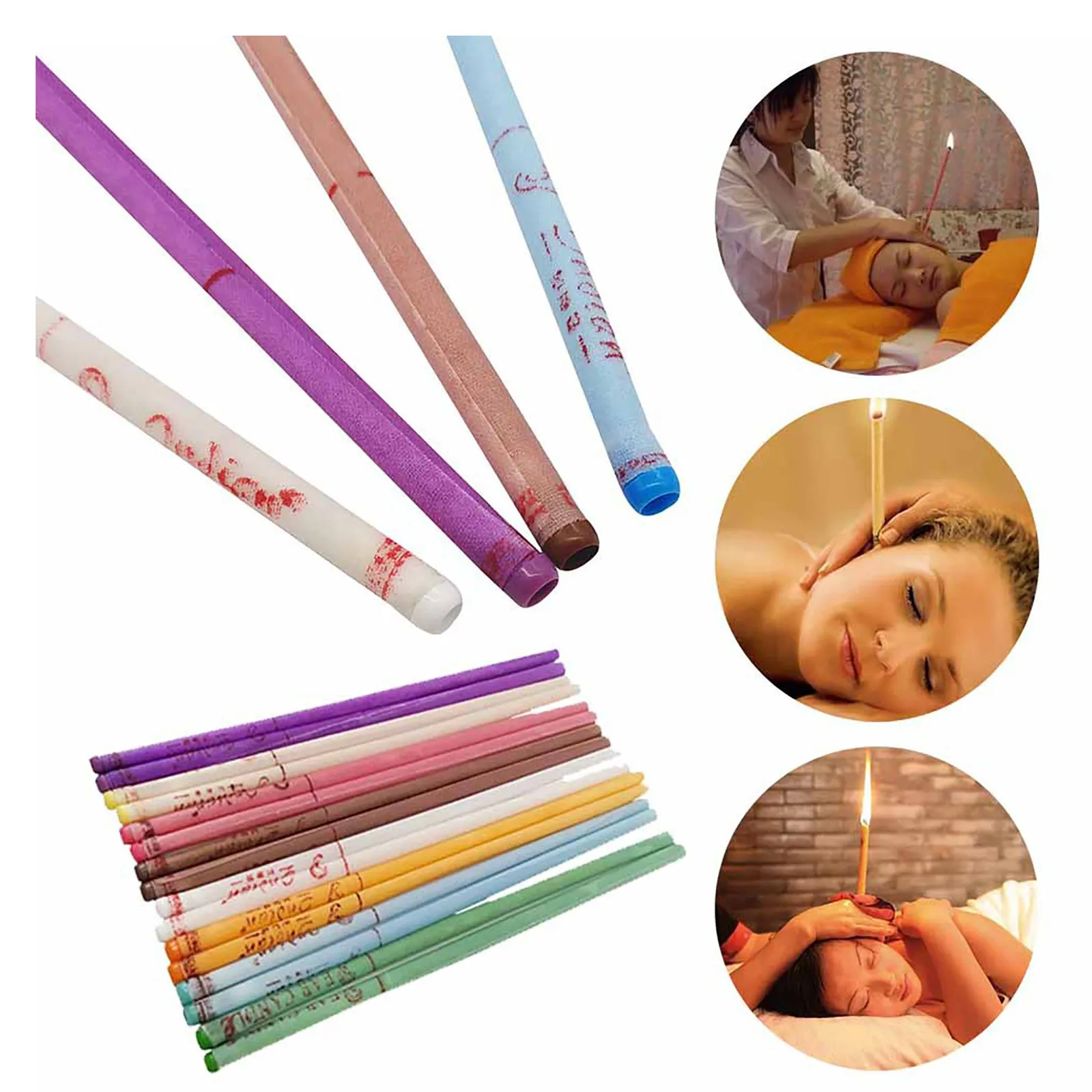 Круглые свечи из пчелиного воска, набор для удаления ушного воска с дисками, свечи из хлопкового воска с заглушками и прямыми ушными свечами... 
Круглые свечи из пчелиного воска, набор для удаления ушного воска с дисками, свечи из хлопкового воска с заглушками и прямыми ушными свечами...