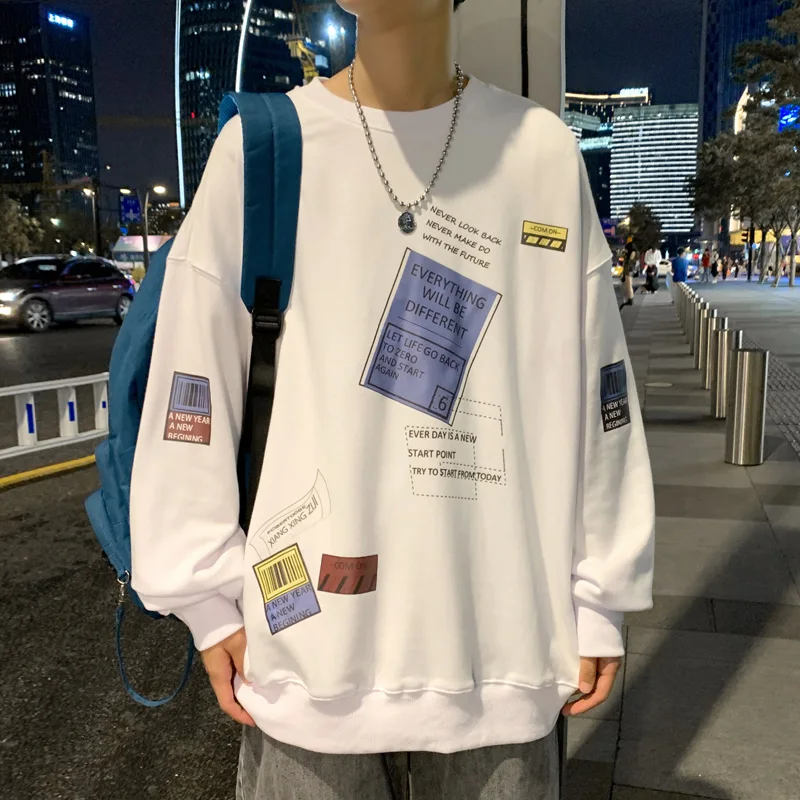 Autumn Spring 2021 Hoodies Sweatshirt Men's White Loose Hip Hop Punk Pullover Streetwear Casual Fashion Clothes OVERSize 5XL
Autumn Spring 2021 Hoodies Sweatshirt Men's White Loose Hip Hop Punk Pullover Streetwear Casual Fashion Clothes OVERSize 5XL