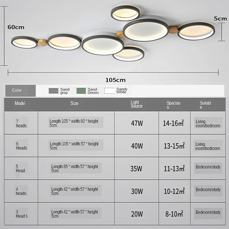 Modern bedroom LED ceiling lamp living room chandelier dining hall corridor balcony home lighting
Modern bedroom LED ceiling lamp living room chandelier dining hall corridor balcony home lighting