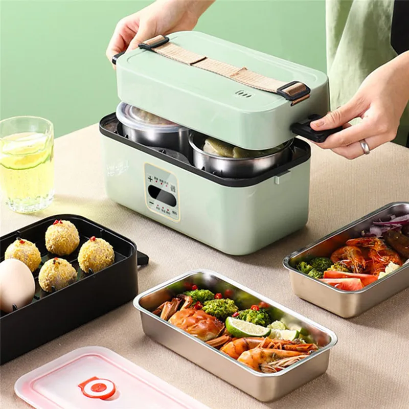 Electric Microwave Heating Lunch Box Food Storage Container for Student Office Worker Double-layer Insulation Lunch Container
Electric Microwave Heating Lunch Box Food Storage Container for Student Office Worker Double-layer Insulation Lunch Container