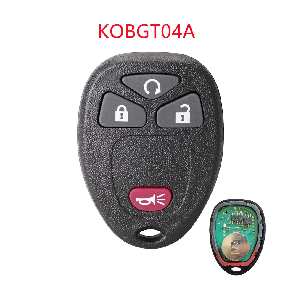 KOBGT04A Remote Fob for Chevrolet Buick Pontiac 4 button 315Mhz 2005 2006 2007 2008 2009 2010 2011
KOBGT04A Remote Fob for Chevrolet Buick Pontiac 4 button 315Mhz 2005 2006 2007 2008 2009 2010 2011
