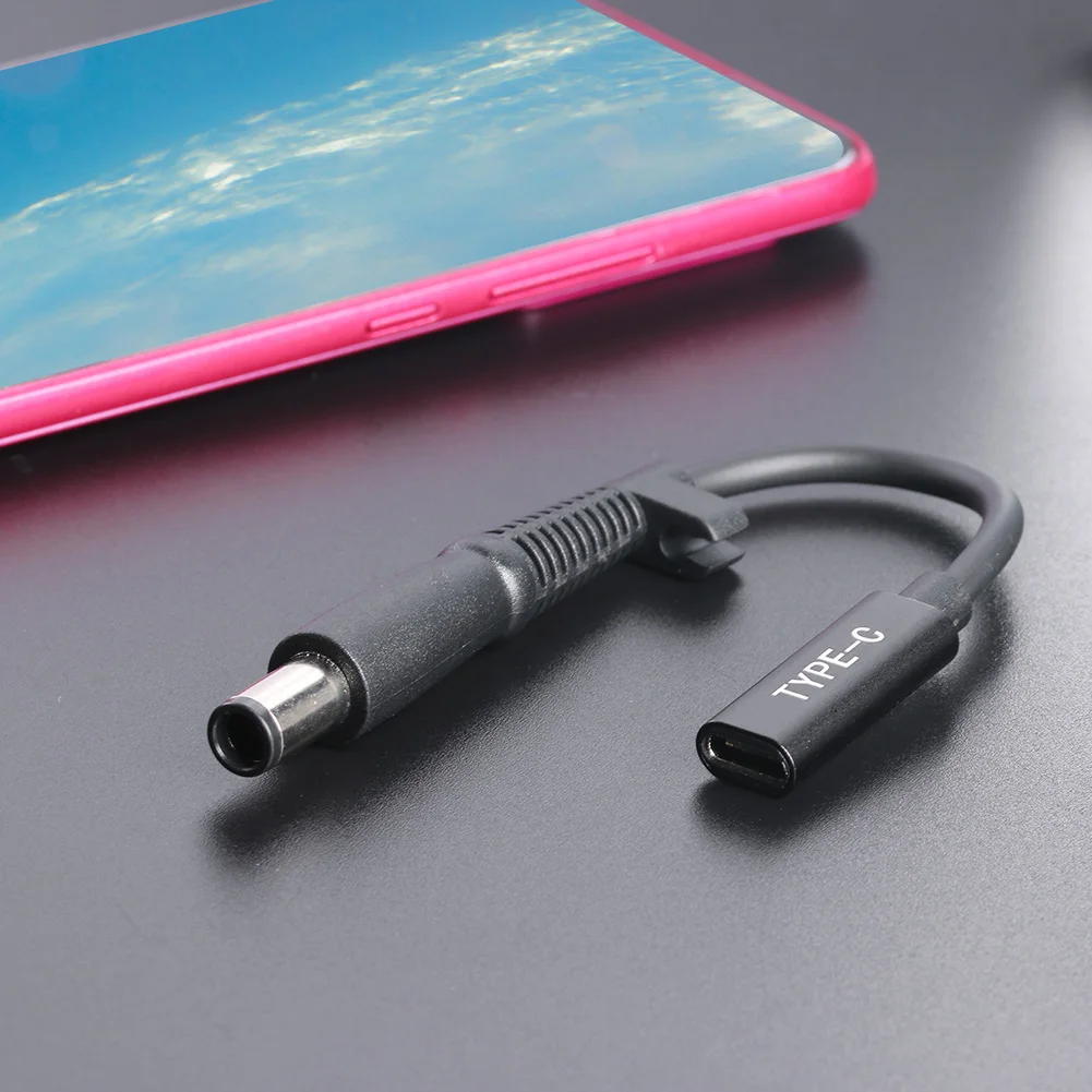 Тип USB C Female до 7,4x5,0 мм DC разъем для ноутбука Зарядное устройство адаптер зарядки PD Кабель преобразователя для HP
Тип USB C Female до 7,4x5,0 мм DC разъем для ноутбука Зарядное устройство адаптер зарядки PD Кабель преобразователя для HP