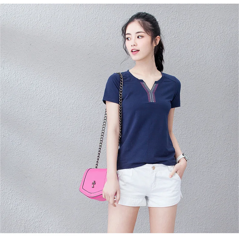 2020 NEW Classic Summer Women's Fashion Recreational Breathable Short Sleeve T-shirt 
2020 NEW Classic Summer Women's Fashion Recreational Breathable Short Sleeve T-shirt