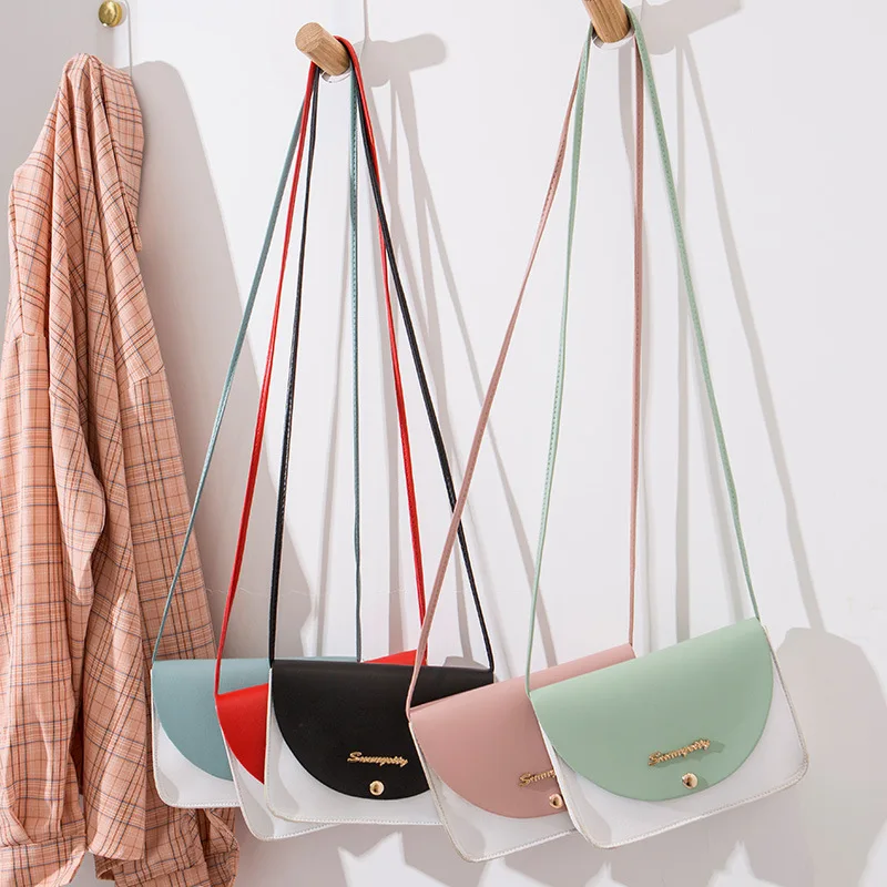 Women Crossbody Shoulder Bag Square Wholesale Letter Contrast Color Leather Causal Coin Purse Korean New Fashion Female Bags
Women Crossbody Shoulder Bag Square Wholesale Letter Contrast Color Leather Causal Coin Purse Korean New Fashion Female Bags