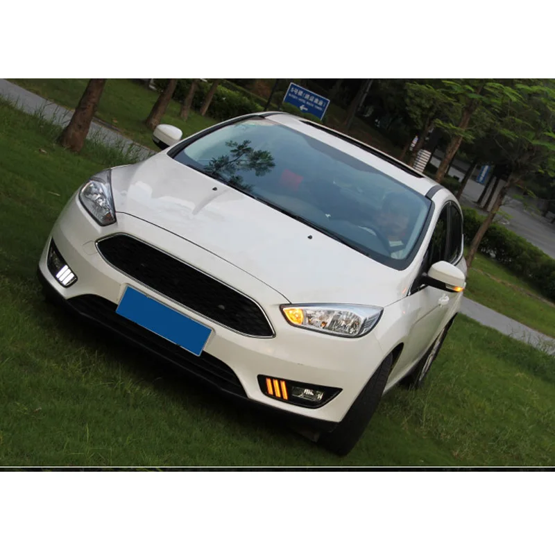 2PCS Car Led DRL For Ford Focus 3 MK3 2015 2016 2017 2018 LED Daytime Running Light Yellow Turn Signal Function Waterproof 12V
2PCS Car Led DRL For Ford Focus 3 MK3 2015 2016 2017 2018 LED Daytime Running Light Yellow Turn Signal Function Waterproof 12V