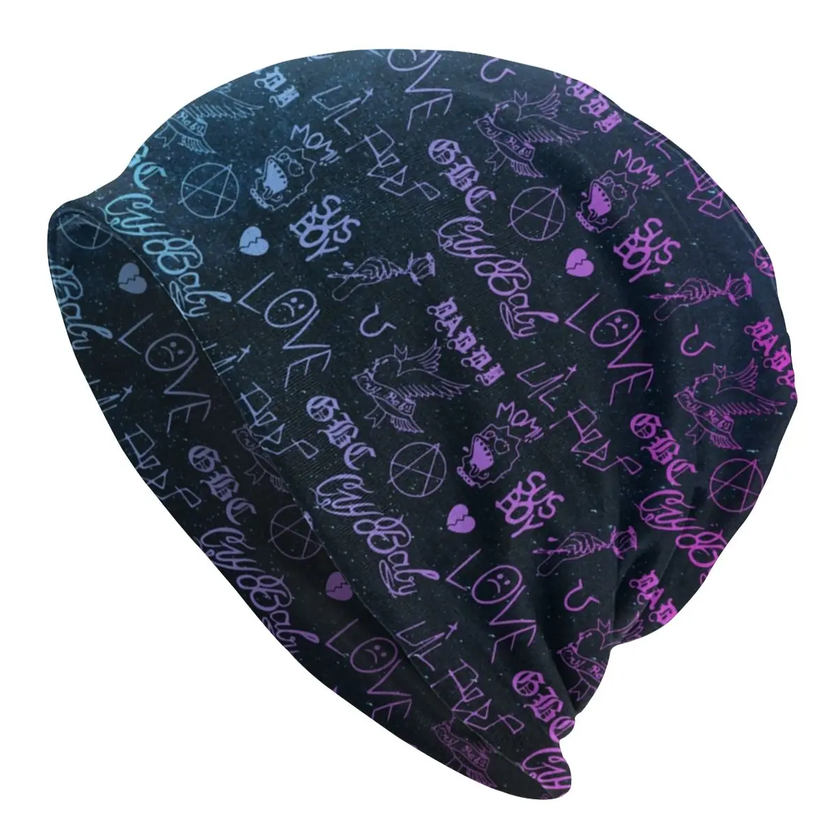 Lil Peep Tattoos Neon Sky Bonnet Hats Hip Hop Outdoor Skullies Beanies Hat for Men Women Knit Hat Warm Dual-use Unisex Cap
Lil Peep Tattoos Neon Sky Bonnet Hats Hip Hop Outdoor Skullies Beanies Hat for Men Women Knit Hat Warm Dual-use Unisex Cap