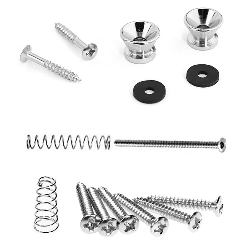 1 Set Electric Guitar Screw Kit with 9Pcs Understring Radius Gauge + String Action Ruler Gauge Tool
1 Set Electric Guitar Screw Kit with 9Pcs Understring Radius Gauge + String Action Ruler Gauge Tool