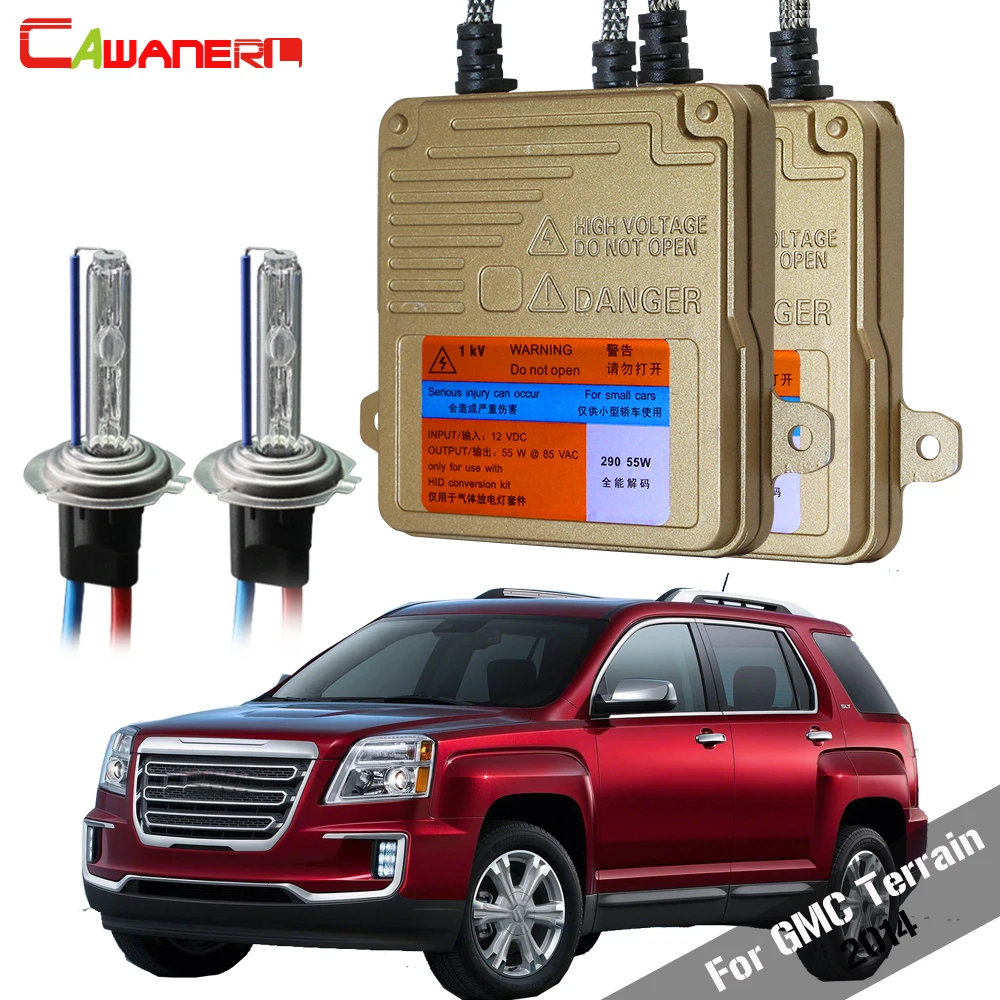 Cawanerl 55W Car Canbus Ballast Bulb AC Error Free HID Xenon Kit Auto Headlight Low Beam 3000K-8000K Fit For GMC Terrain 2014 
Cawanerl 55W Car Canbus Ballast Bulb AC Error Free HID Xenon Kit Auto Headlight Low Beam 3000K-8000K Fit For GMC Terrain 2014