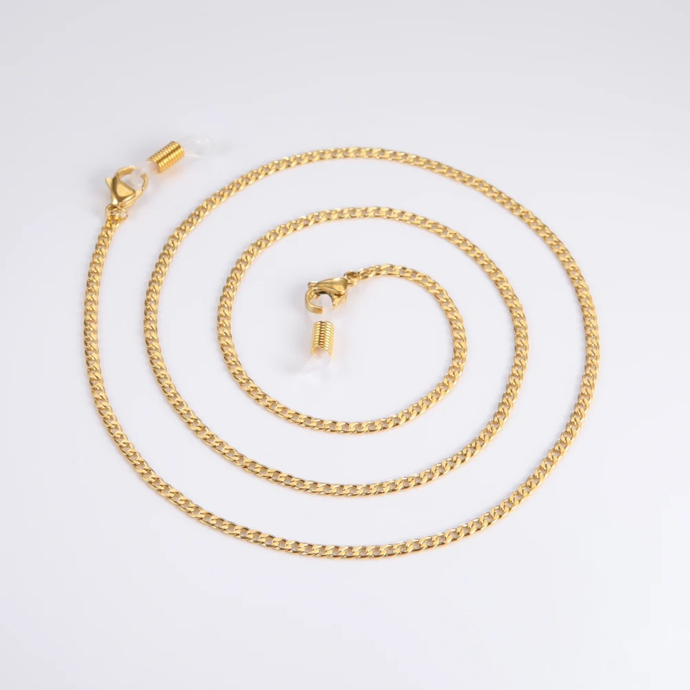 Skyrim Fashion Stainless Steel Sunglasses Chains for Women Men Gold Color Glasses Cuban Chain Neck Strap Rope Hang Mask Cord
Skyrim Fashion Stainless Steel Sunglasses Chains for Women Men Gold Color Glasses Cuban Chain Neck Strap Rope Hang Mask Cord
