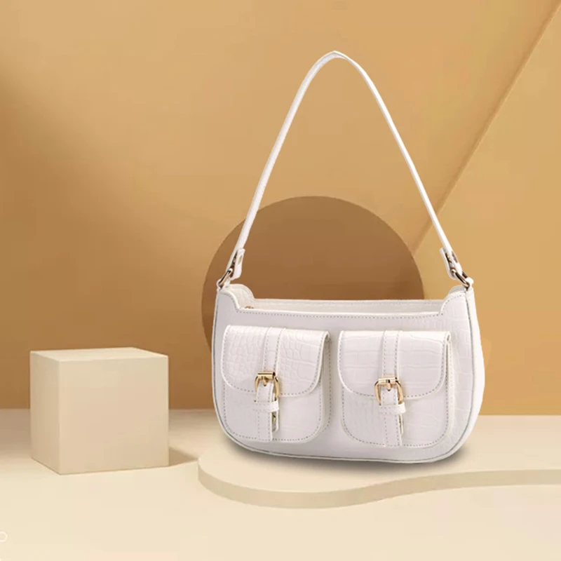 FUNMARDI Fashion Double Pocket Shoulder Bags Women Luxury Designer Totes HandBags Elegant Retro Underarm Bags Personality Trendy
FUNMARDI Fashion Double Pocket Shoulder Bags Women Luxury Designer Totes HandBags Elegant Retro Underarm Bags Personality Trendy