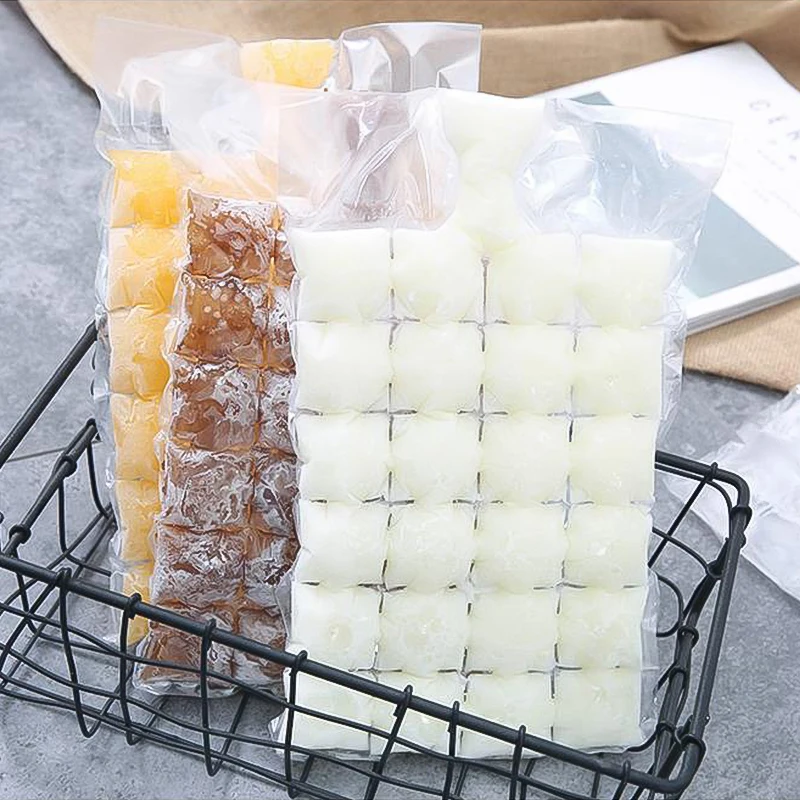 10Pcs/Pack Disposable Transparent Ice-making Bags Ice Cube Tray Molds For Summer Faster Freezing Ice-making MoldKitchen Gadgets
10Pcs/Pack Disposable Transparent Ice-making Bags Ice Cube Tray Molds For Summer Faster Freezing Ice-making MoldKitchen Gadgets