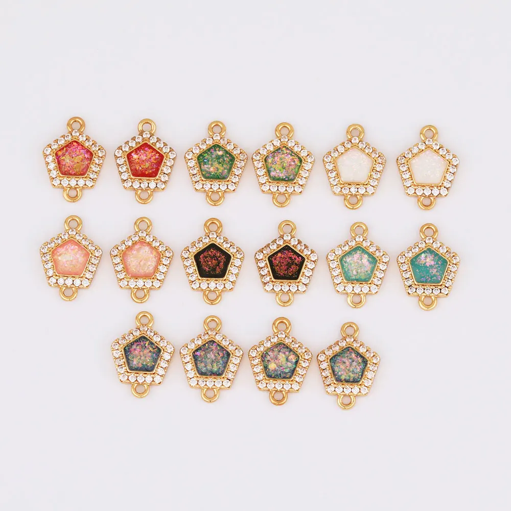 WHSOK 20Pcs 10*14MM Shell Effect/Jewelry Accessories/DIY Making/Connector/Geometry Shape/Jewelry Findings & Components/Hand Made 
WHSOK 20Pcs 10*14MM Shell Effect/Jewelry Accessories/DIY Making/Connector/Geometry Shape/Jewelry Findings & Components/Hand Made