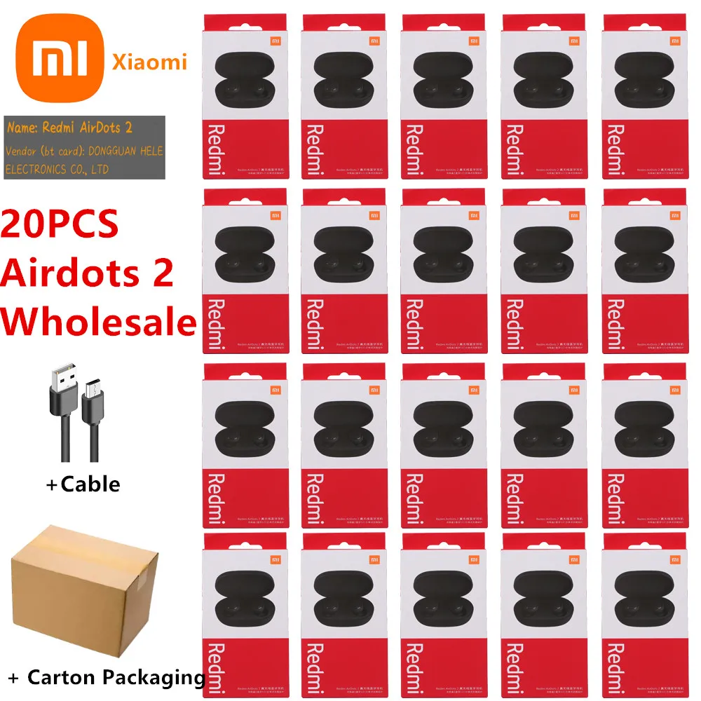20 шт. 100% оригинальные Xiaomi Redmi Airdots 2 гарнитура TWS настоящие беспроводные Bluetooth наушники с микрофоном наушники с автоматической связью управле...
20 шт. 100% оригинальные Xiaomi Redmi Airdots 2 гарнитура TWS настоящие беспроводные Bluetooth наушники с микрофоном наушники с автоматической связью управле...