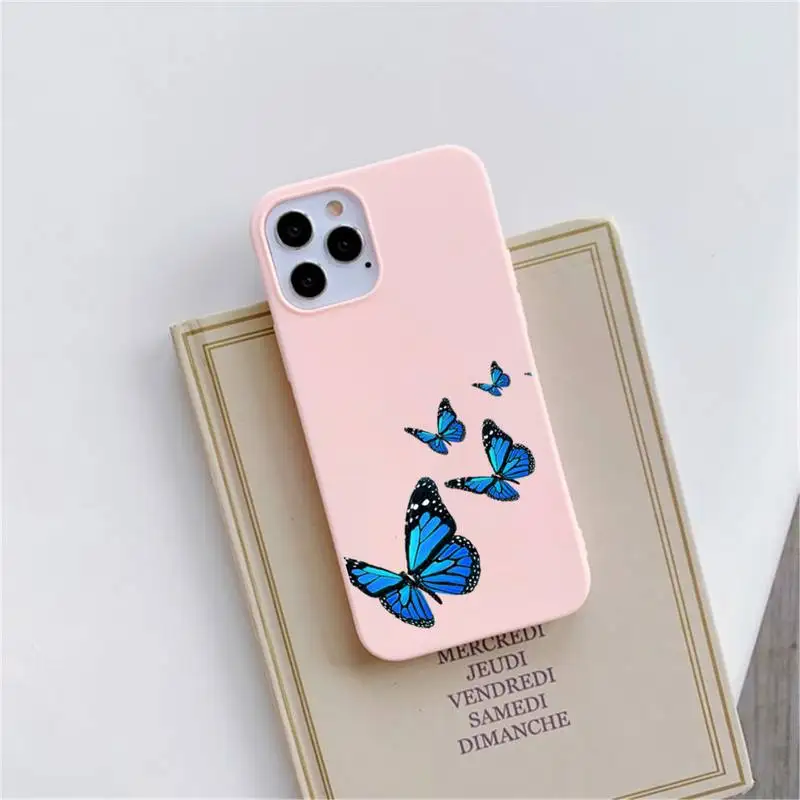 butterfly cute beautiful Phone Case Candy Color for iPhone 6 6S 7 8 11 12 XS X SE 2020 XR mini pro Plus MAX funda
butterfly cute beautiful Phone Case Candy Color for iPhone 6 6S 7 8 11 12 XS X SE 2020 XR mini pro Plus MAX funda