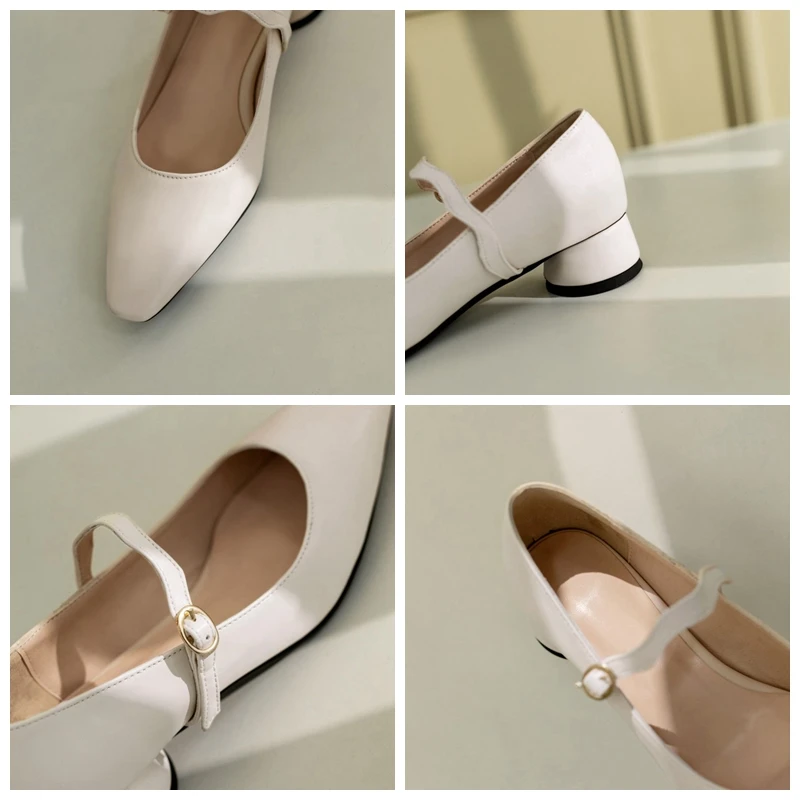 SIMLOVEYO New 2021 Ladies Pumps Pointed Toe 4cm Block Heels Buckle Soft Classic Elegent Concise Big Size 31-48 Summer A3460
SIMLOVEYO New 2021 Ladies Pumps Pointed Toe 4cm Block Heels Buckle Soft Classic Elegent Concise Big Size 31-48 Summer A3460