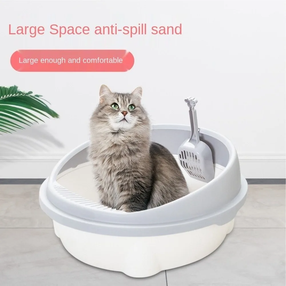 

Новый продукт, контейнер для кошачьего туалета, полузакрытый контейнер для кошачьего туалета, съемный контейнер для кошачьего туалета прот...