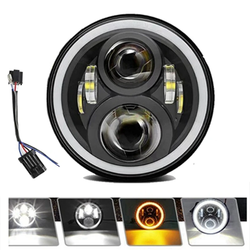 For Harley 7" Led Projector MOTO Headlamp Angle Eyes DRL Touring Electra Glide Black 7 Inch Headlight Bracket
For Harley 7" Led Projector MOTO Headlamp Angle Eyes DRL Touring Electra Glide Black 7 Inch Headlight Bracket