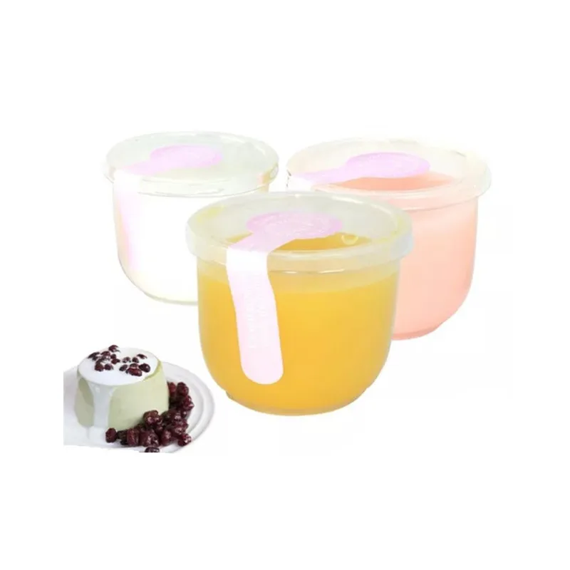 50pcs High quality U shape yogurt plastic cup high temperature transparent jelly cup disposable dessert pudding cup with lid
50pcs High quality U shape yogurt plastic cup high temperature transparent jelly cup disposable dessert pudding cup with lid