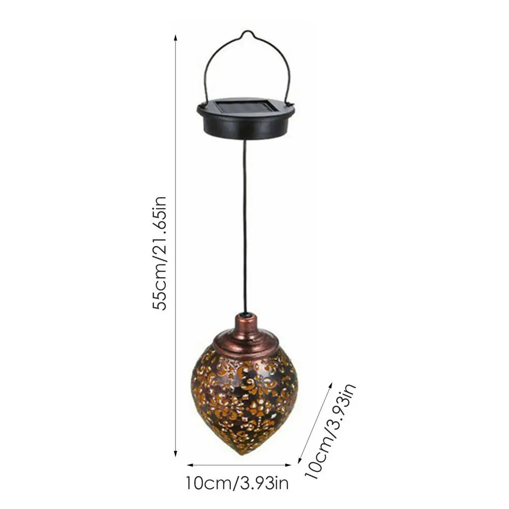 Solar LED Lantern Outdoor Garden Waterproof Hanging Projection Light Iron Chandelier Fairy Home Yard Landscape Decoration Lamp
Solar LED Lantern Outdoor Garden Waterproof Hanging Projection Light Iron Chandelier Fairy Home Yard Landscape Decoration Lamp