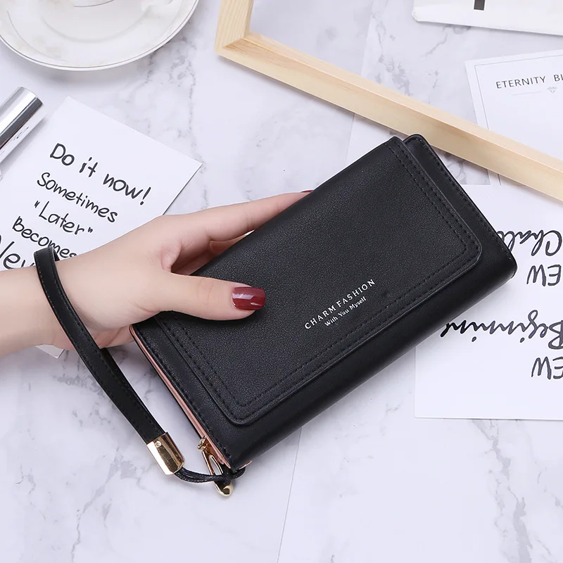 Fashion Ladies Clutch Long Wallet 2020 New Korean Style Trendy Cute Simple Small Fresh Student Three-layer Zipper Wallet Wallet
Fashion Ladies Clutch Long Wallet 2020 New Korean Style Trendy Cute Simple Small Fresh Student Three-layer Zipper Wallet Wallet