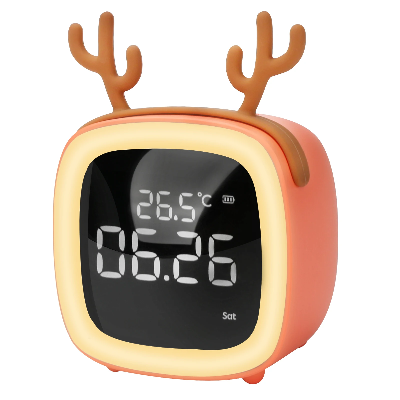 Alarm Clock Children Sleep Bedside Alarm Clock Digital Wake Up Temperature Snooze Timer Clock for Bedroom Table Desk Decor
Alarm Clock Children Sleep Bedside Alarm Clock Digital Wake Up Temperature Snooze Timer Clock for Bedroom Table Desk Decor