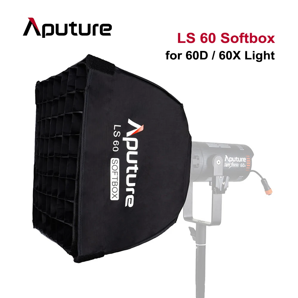 Софтбокс Aputure LS 60 для светильник Storm 60D 60X, аксессуары для видеоссветодиодный светильник ки и фотосъемки LS60, софтбокс
Софтбокс Aputure LS 60 для светильник Storm 60D 60X, аксессуары для видеоссветодиодный светильник ки и фотосъемки LS60, софтбокс