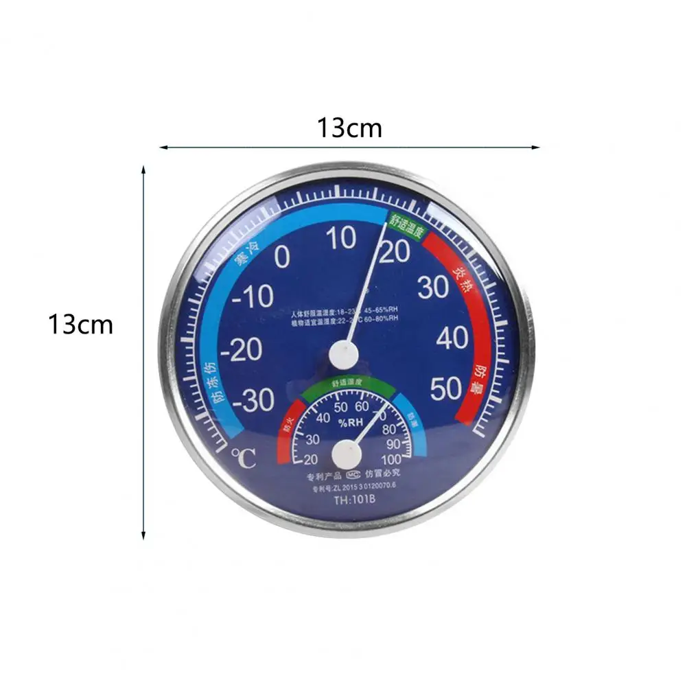 Temperature Humidity Meter Thermometer Room Round Dial Analog Indoor Hygrometer
Temperature Humidity Meter Thermometer Room Round Dial Analog Indoor Hygrometer