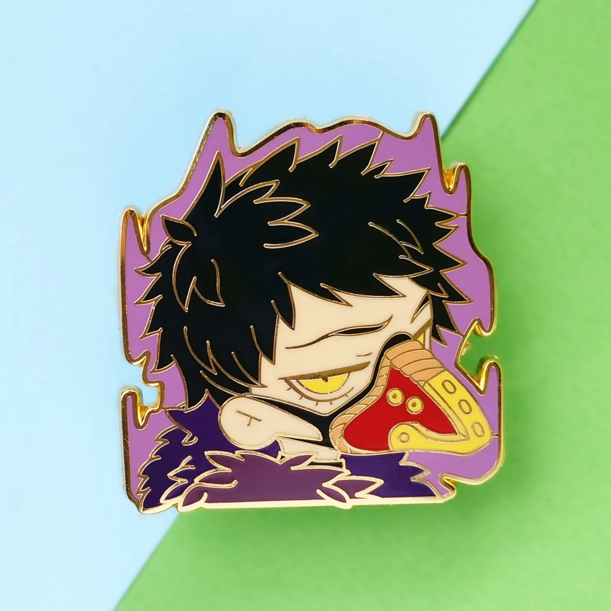 My Hero Academia OVER HAUL Hard Enamel Pin Cartoon Punk Badge Crow Mask Men Lapel Pins Anime Brooches Unique Jewelry Gift 2021
My Hero Academia OVER HAUL Hard Enamel Pin Cartoon Punk Badge Crow Mask Men Lapel Pins Anime Brooches Unique Jewelry Gift 2021