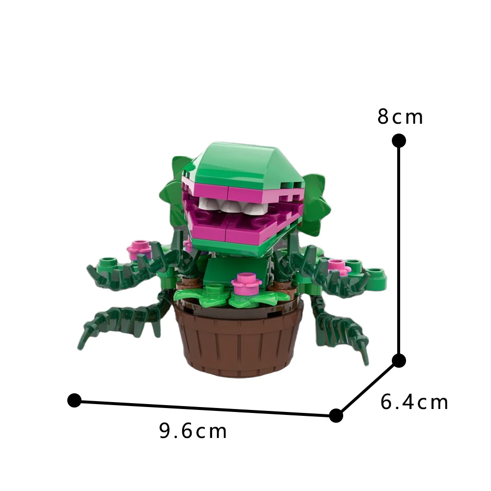 Конструктор MOC Mini Chomper, набор цветов, человек, питомец, Зеленая гусеница, игрушки для детей, подарок на день рождения, Рождество
Конструктор MOC Mini Chomper, набор цветов, человек, питомец, Зеленая гусеница, игрушки для детей, подарок на день рождения, Рождество