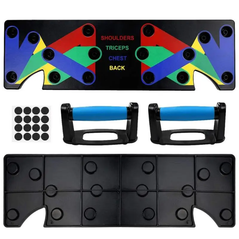 9in1 Push Up Rack Training Board ABS abdominal Muscle Trainer Sports Home Fitness Equipment Body Building Workout Exercise
9in1 Push Up Rack Training Board ABS abdominal Muscle Trainer Sports Home Fitness Equipment Body Building Workout Exercise