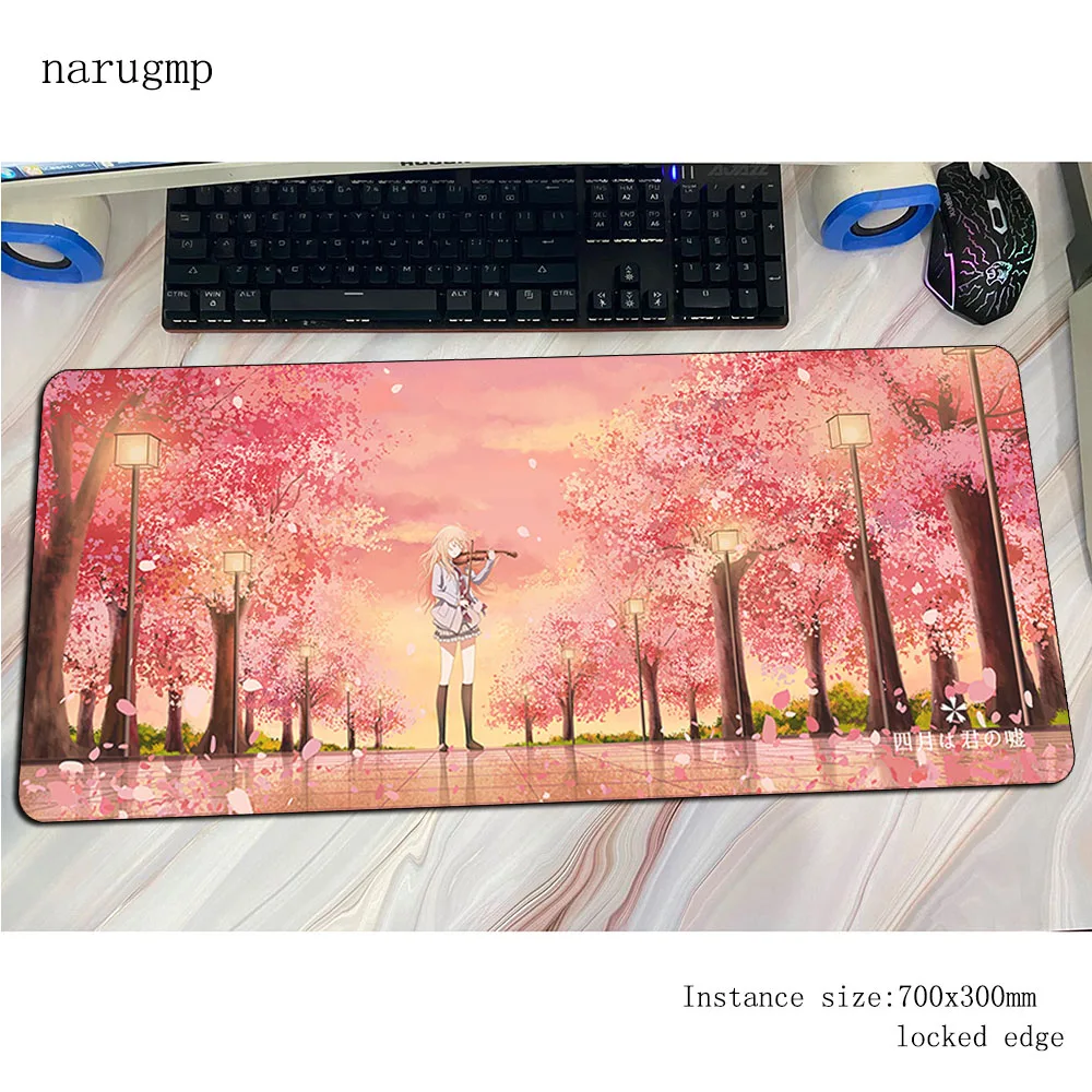 Your Lie in April mouse pad mats New arrival Computer mouse mat gaming accessories thick large mousepad keyboard games pc gamer
Your Lie in April mouse pad mats New arrival Computer mouse mat gaming accessories thick large mousepad keyboard games pc gamer