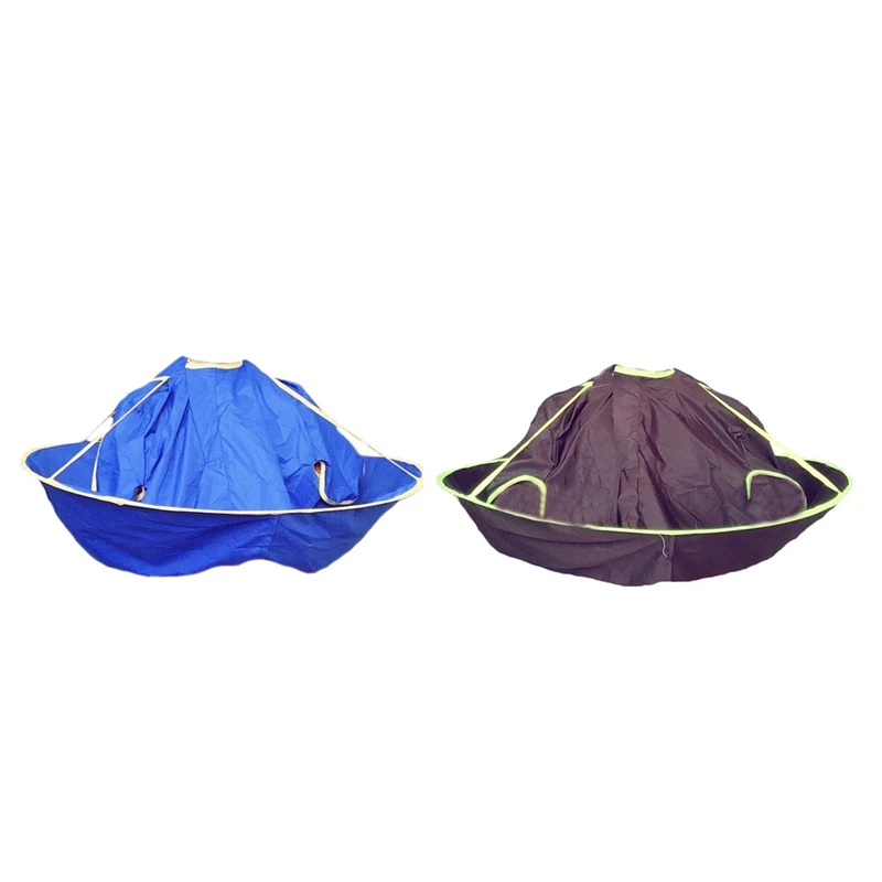 Foldable Hair Cape Wrap Hair Cutting Umbrella Cloak Salon Barber&Home Hairdressing Waterproof Beard Shaving Cape
Foldable Hair Cape Wrap Hair Cutting Umbrella Cloak Salon Barber&Home Hairdressing Waterproof Beard Shaving Cape