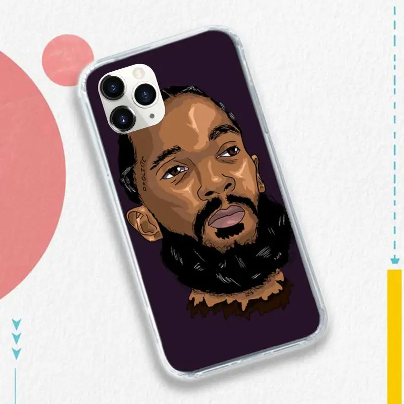 Rapper Nipsey Hussle case for airpods Phone Case for iPhone 11 12 pro XS MAX 8 7 6 6S Plus X 5S SE 2020 XR
Rapper Nipsey Hussle case for airpods Phone Case for iPhone 11 12 pro XS MAX 8 7 6 6S Plus X 5S SE 2020 XR