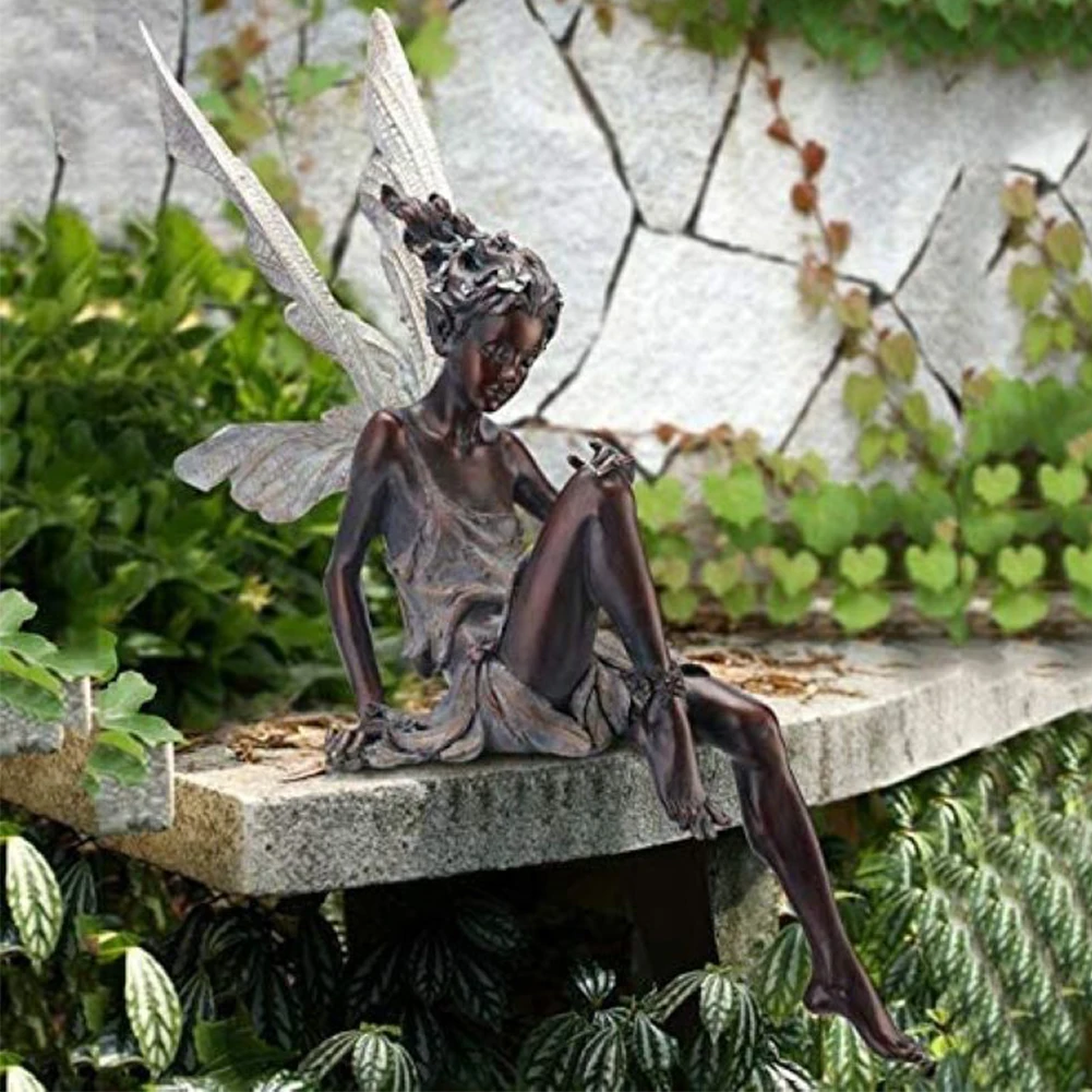 Tudor And Turek Sitting Fairy Statue Garden Ornament Resin Craft Landscaping Yard Decoration Home Garden Decoration Outdoor
Tudor And Turek Sitting Fairy Statue Garden Ornament Resin Craft Landscaping Yard Decoration Home Garden Decoration Outdoor