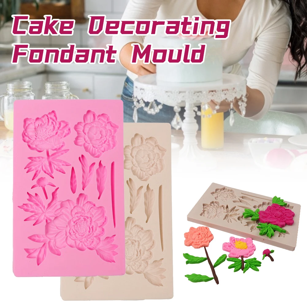 Flower and Leaf Fondant Mold for Cake Decoration Roses Silicone Candy Mold Cupcake Topper Crafting Chocolate Sugarcraft Mold
Flower and Leaf Fondant Mold for Cake Decoration Roses Silicone Candy Mold Cupcake Topper Crafting Chocolate Sugarcraft Mold
