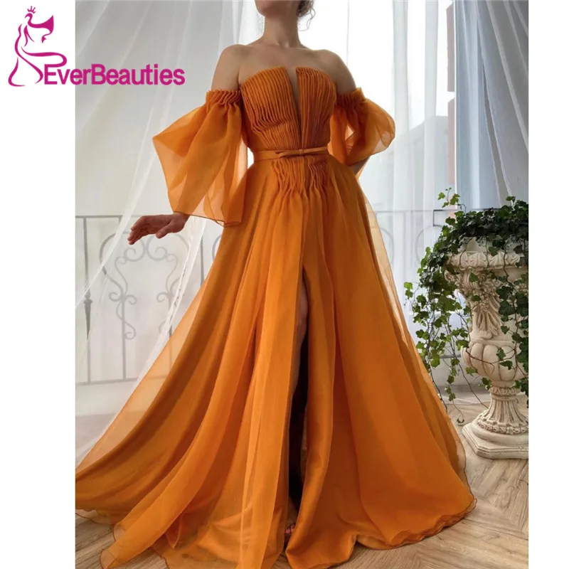 Long Prom Dresses 2021 Tulle Evening Dress Formal Party Gowns Side Split Vestido Niña Fiesta Off the Shoulder Celebrity Dresses
Long Prom Dresses 2021 Tulle Evening Dress Formal Party Gowns Side Split Vestido Niña Fiesta Off the Shoulder Celebrity Dresses