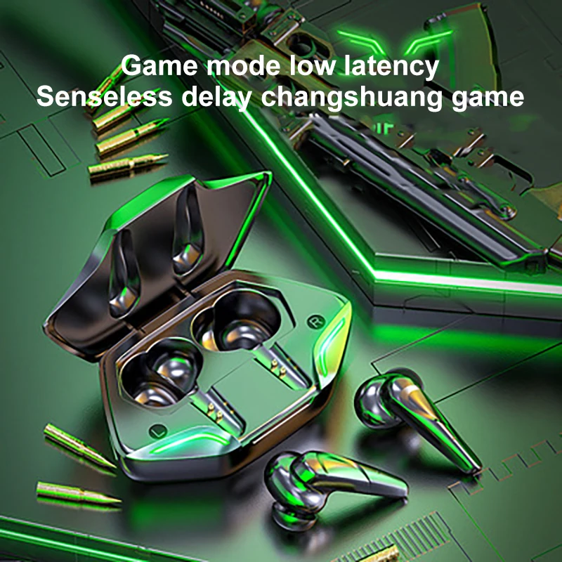 2021 Newest VG01 New E-sports Gaming Headset TWS True Wireless Eating Chicken Low-latency In-ear Sports Portable Audio & Video
2021 Newest VG01 New E-sports Gaming Headset TWS True Wireless Eating Chicken Low-latency In-ear Sports Portable Audio & Video