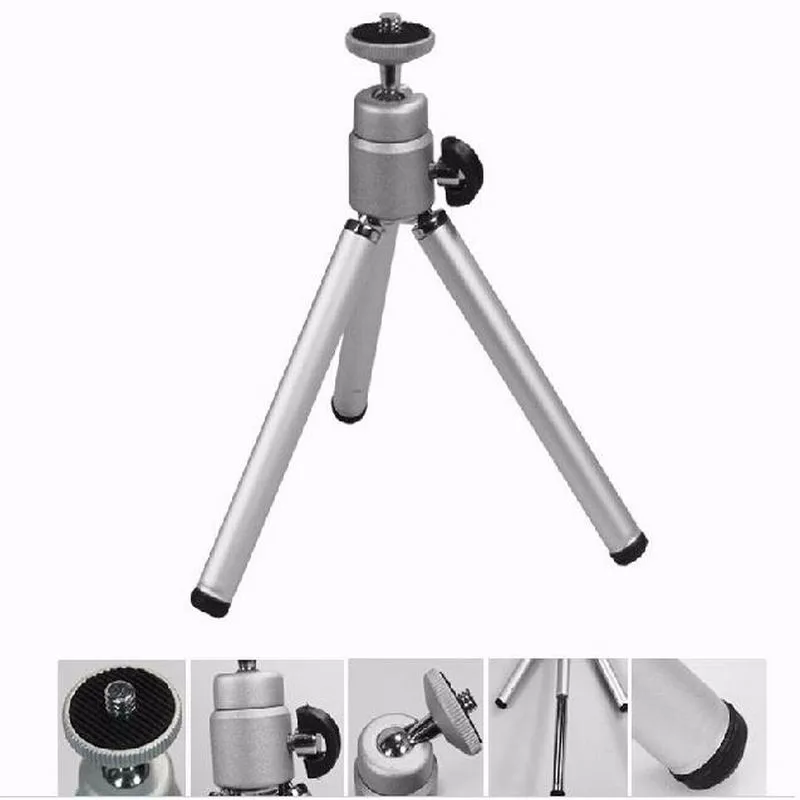 Liser Universal Silver and black Digital Camera Camera Lightweight Universial Bracket Holder Tripod Stand Mini Tripod
Liser Universal Silver and black Digital Camera Camera Lightweight Universial Bracket Holder Tripod Stand Mini Tripod