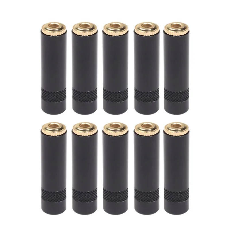 3.5mm Black Smooth Audio Jack Repair Headphone Stereo 3 pole Stereo socket Gold Plated Wire Connector Adaptor
3.5mm Black Smooth Audio Jack Repair Headphone Stereo 3 pole Stereo socket Gold Plated Wire Connector Adaptor