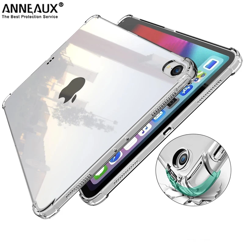 Luxury Silicone Transparent Shockproof Case For iPad Mini 1 2 3 4 5 6 7 Air 2 Air 3 Pro 2018 2020 Soft Protective Back Cover
Luxury Silicone Transparent Shockproof Case For iPad Mini 1 2 3 4 5 6 7 Air 2 Air 3 Pro 2018 2020 Soft Protective Back Cover
