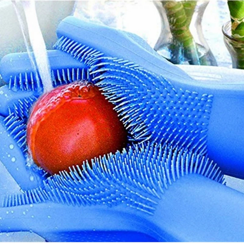 Not Hurt Hands Magic Silicone Dishwashing Brush Dishwashing Sponge Scrub Gloves Does Kitchen Cleaning 1 Pair
Not Hurt Hands Magic Silicone Dishwashing Brush Dishwashing Sponge Scrub Gloves Does Kitchen Cleaning 1 Pair