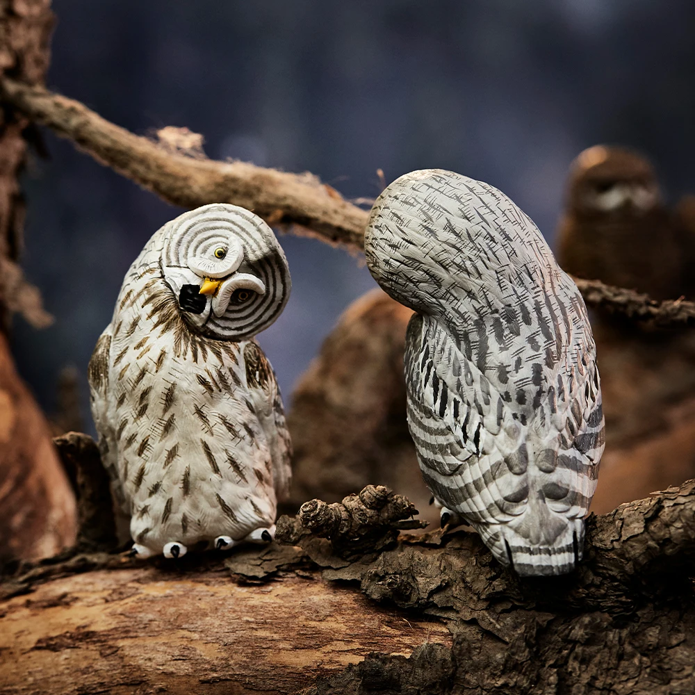 Natural Crooked Black Forest Owl Model Small Prnaments Bionic Animal Miniature Figurines Crafts Home Office Decoration
Natural Crooked Black Forest Owl Model Small Prnaments Bionic Animal Miniature Figurines Crafts Home Office Decoration