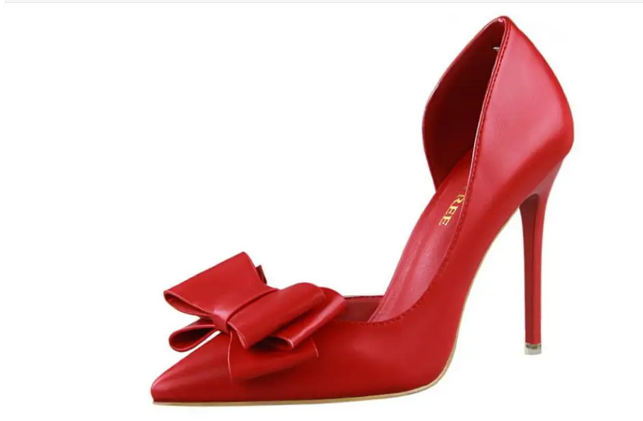 Туфли-лодочки женские на высоком каблуке, элегантные, с бантом, заостренный носок, шпилька, свадебная обувь для вечерние ринки, 34-42 
Туфли-лодочки женские на высоком каблуке, элегантные, с бантом, заостренный носок, шпилька, свадебная обувь для вечерние ринки, 34-42