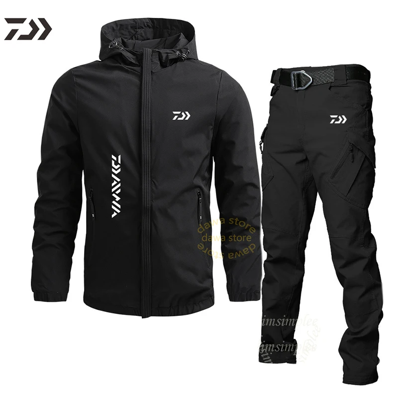 Daiwa Fishing Suit Men Fishing Clothing Breathable Fishing Clothes Men Quick Dry Fishing Jacket Outdoor Fishing Pants Waterproof
Daiwa Fishing Suit Men Fishing Clothing Breathable Fishing Clothes Men Quick Dry Fishing Jacket Outdoor Fishing Pants Waterproof