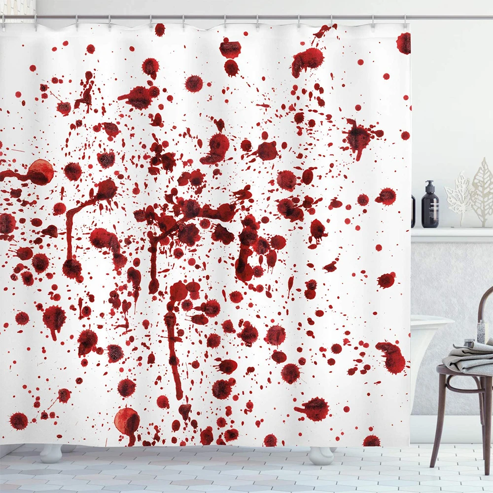Halloween Themed Print shower curtain Bathroom Mat set Scary Bloody Bath Curtain Waterproof Polyester fabric Bathroom Decor Set
Halloween Themed Print shower curtain Bathroom Mat set Scary Bloody Bath Curtain Waterproof Polyester fabric Bathroom Decor Set