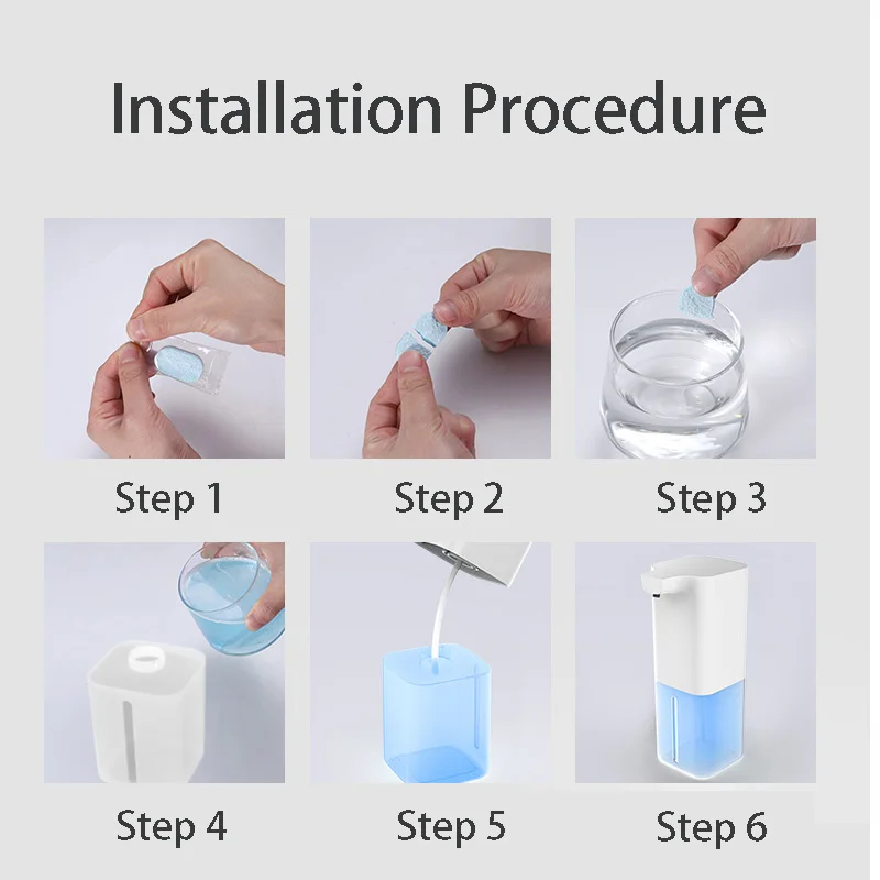 Automatic Liquid Soap Dispenser Intelligent Infrared Sensor Induction Wireless Touchless Foam Hands Washing Sanitizer for Home
Automatic Liquid Soap Dispenser Intelligent Infrared Sensor Induction Wireless Touchless Foam Hands Washing Sanitizer for Home