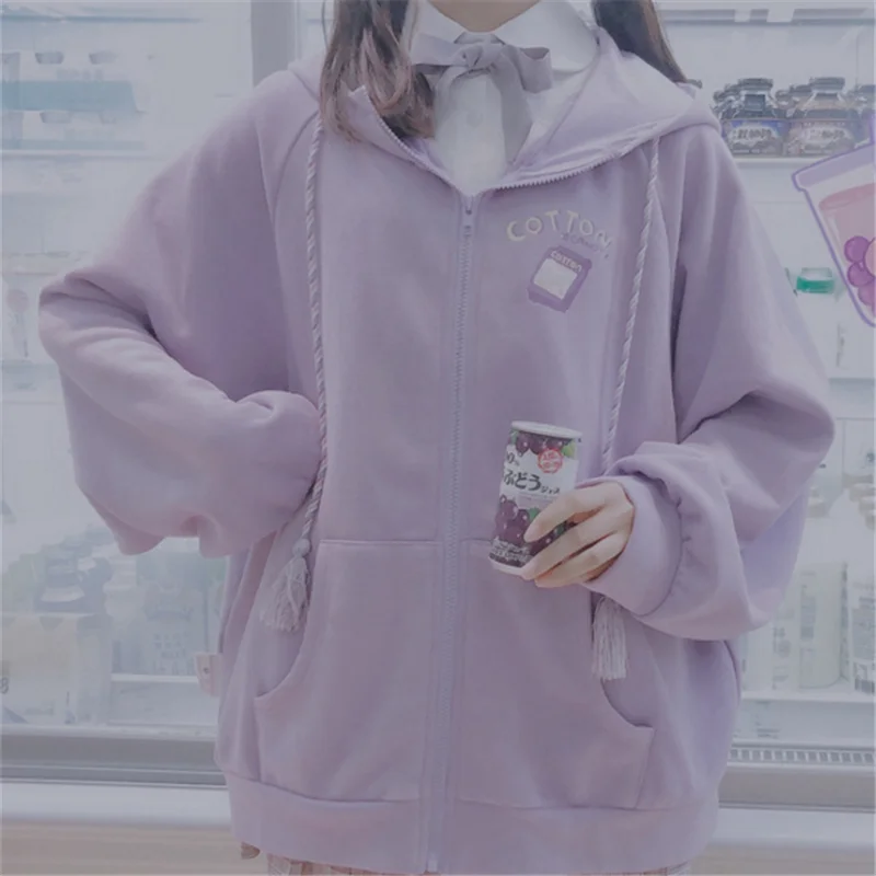 Cute Ear Cap Sweatshirt Autumn Hooded Hoodie Streetwear Women Oversized Hoodies Casual Kawaii Winter Japan Style Sweatshirt Girl
Cute Ear Cap Sweatshirt Autumn Hooded Hoodie Streetwear Women Oversized Hoodies Casual Kawaii Winter Japan Style Sweatshirt Girl