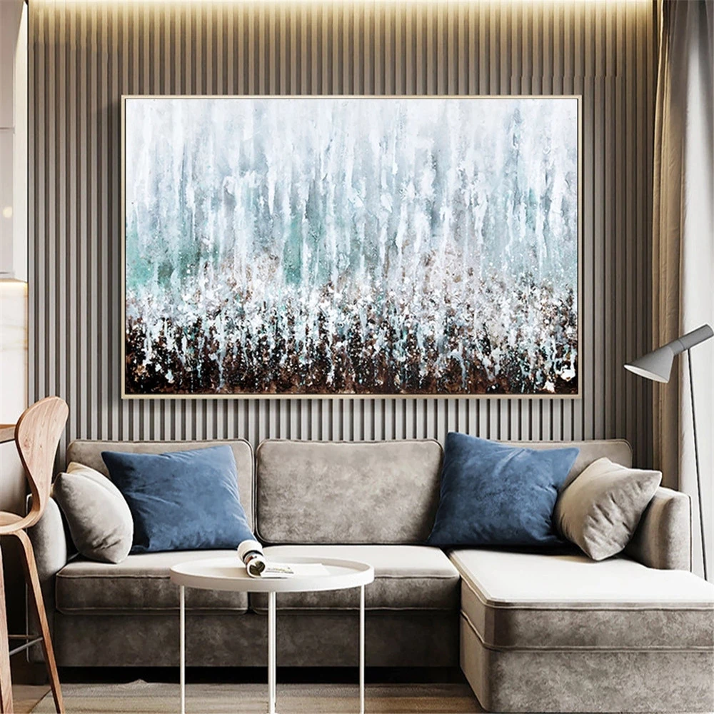 Abstract 100% Hand Painted Oil Paintings On Canvas Handmade Wave Artwork Large Size Modern Landscape Wall Art For Home Decor
Abstract 100% Hand Painted Oil Paintings On Canvas Handmade Wave Artwork Large Size Modern Landscape Wall Art For Home Decor